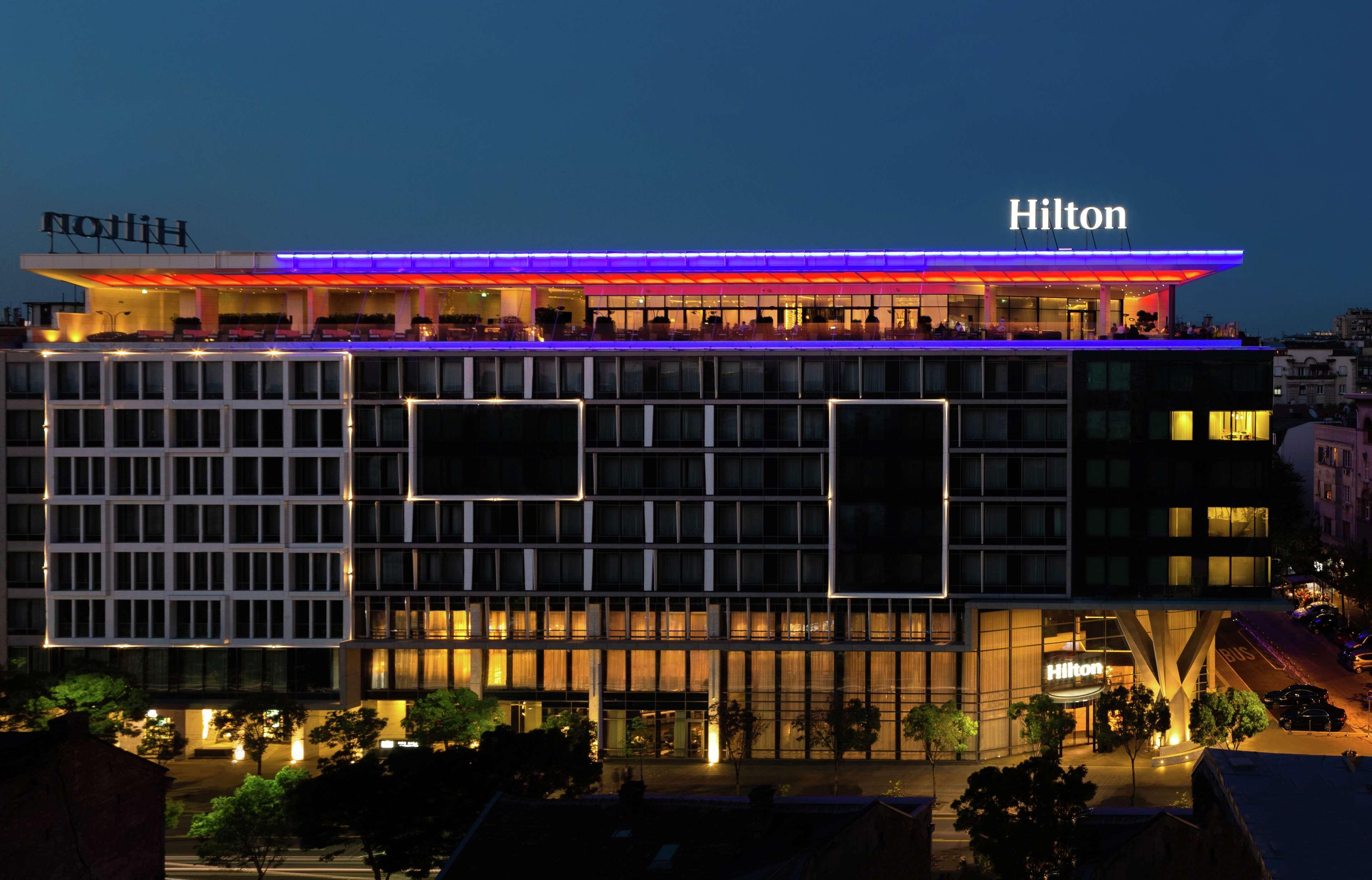 Hotel Hilton Bělehrad Exteriér fotografie